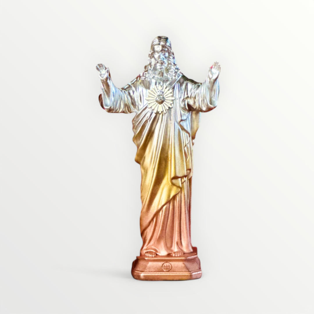 Statuette Jesus loves you 22cm - J'AI VU LA VIERGE - Tye and Die