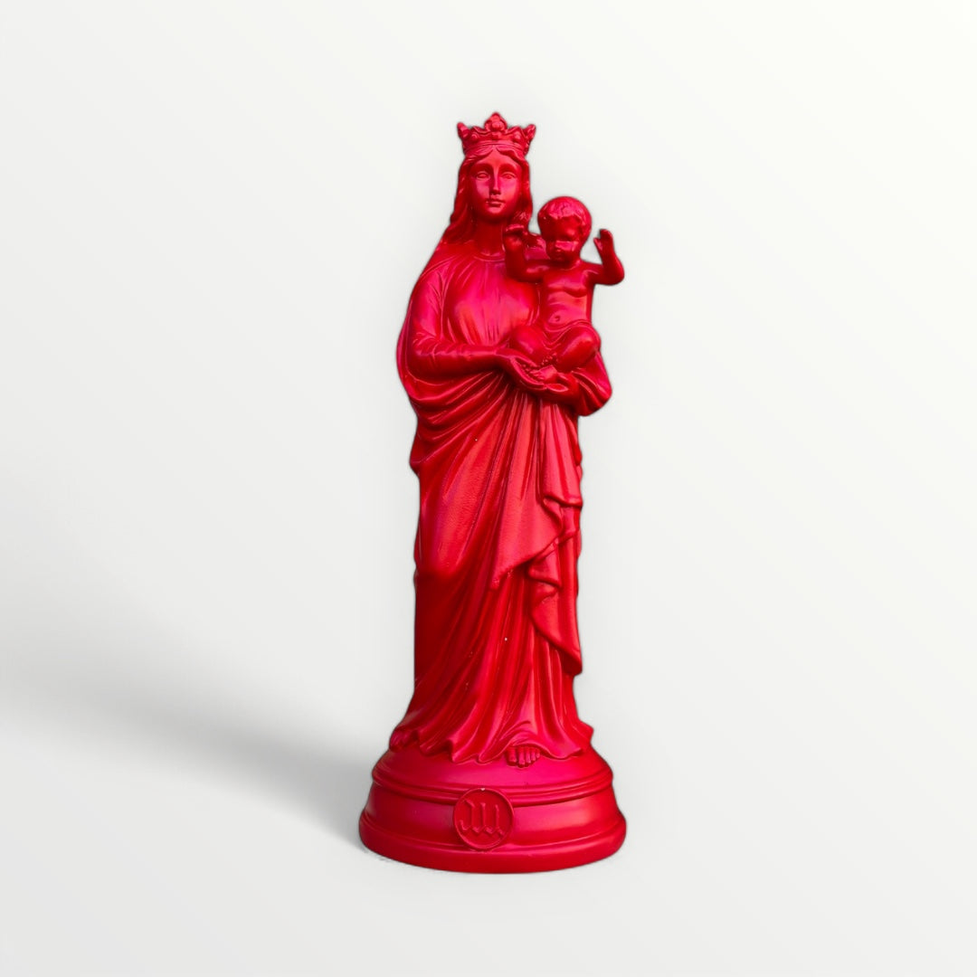 Statuette de la Vierge à l'enfant 30cm - Notre-Dame de la Garde - Couleur intemporelle
