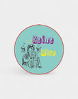 Brooch & round button badge for special mom clothing