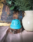 Candle holder ex-voto sacred heart plaster - I saw the Virgin