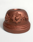 Candle holder ex-voto sacred heart plaster - I saw the Virgin