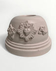 Candle holder ex-voto sacred heart plaster - I saw the Virgin