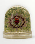 Ex-voto sacred heart printed snow globe