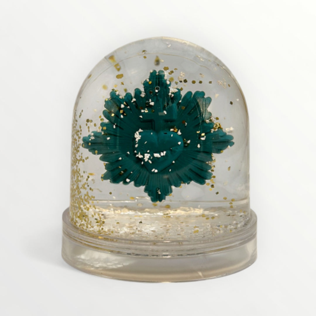 Boule à neige ex-voto bleu atlantic