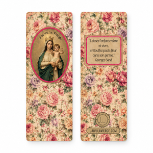 Marque-page – Papeterie J'ai vu la Vierge | 4 motifs