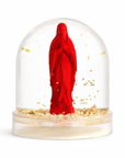 Virgin Mary snow globe