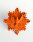 Ex-voto oiseau Envole-Moi orange mandarine