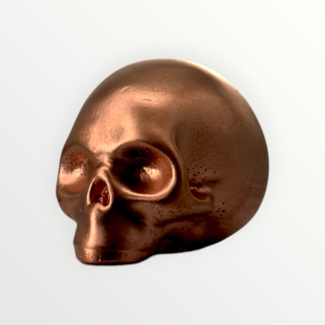 Les Vanités - Têtes de Mort en plâtre -Mémento mori art sacré