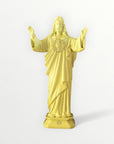 Statuette Jesus loves you - 22cm- J'AI VU LA VIERGE - Couleur de saison