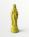Statuettes of Mary with Flowers - timeless colors