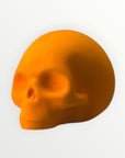 Les Vanités - Têtes de Mort en Plâtre orange
