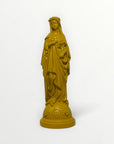 Statuettes of Mary with Flowers - timeless colors