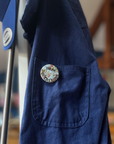 Brooch & round button badge for special mom clothing