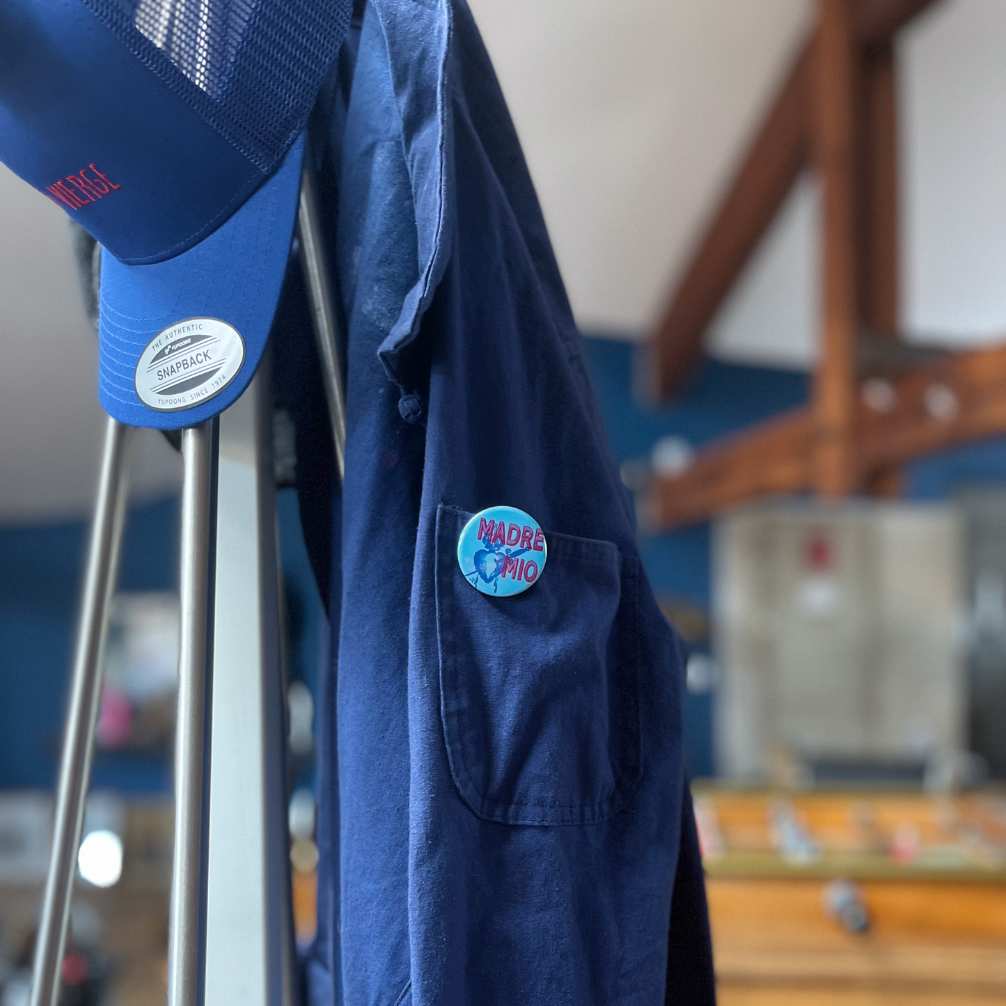 Broche & badge bouton rond pour vêtement spécial maman