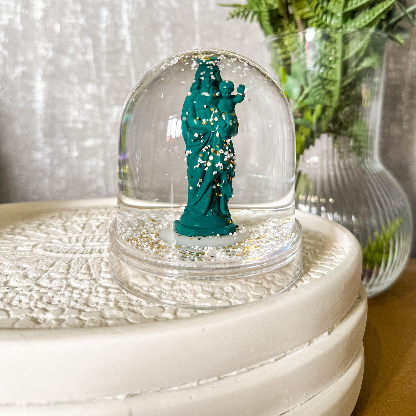 Boule à neige Notre-Dame de la Garde Vert Empire