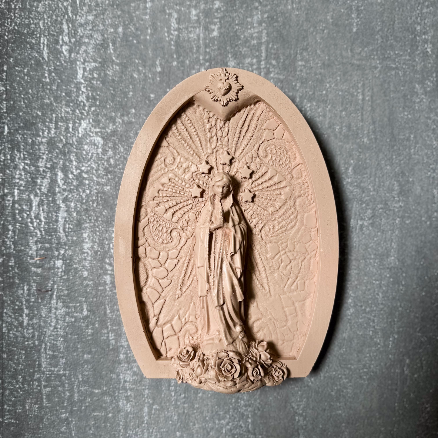 Ex-voto décoration murale "Délicate" couleurs intemporelles nude
