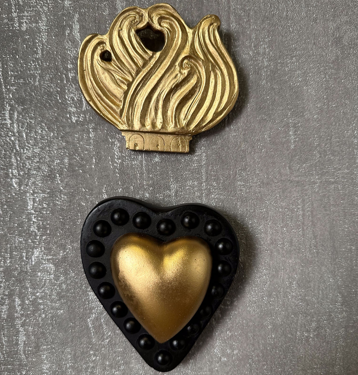 Ex-voto décoration murale coeur "Simple"