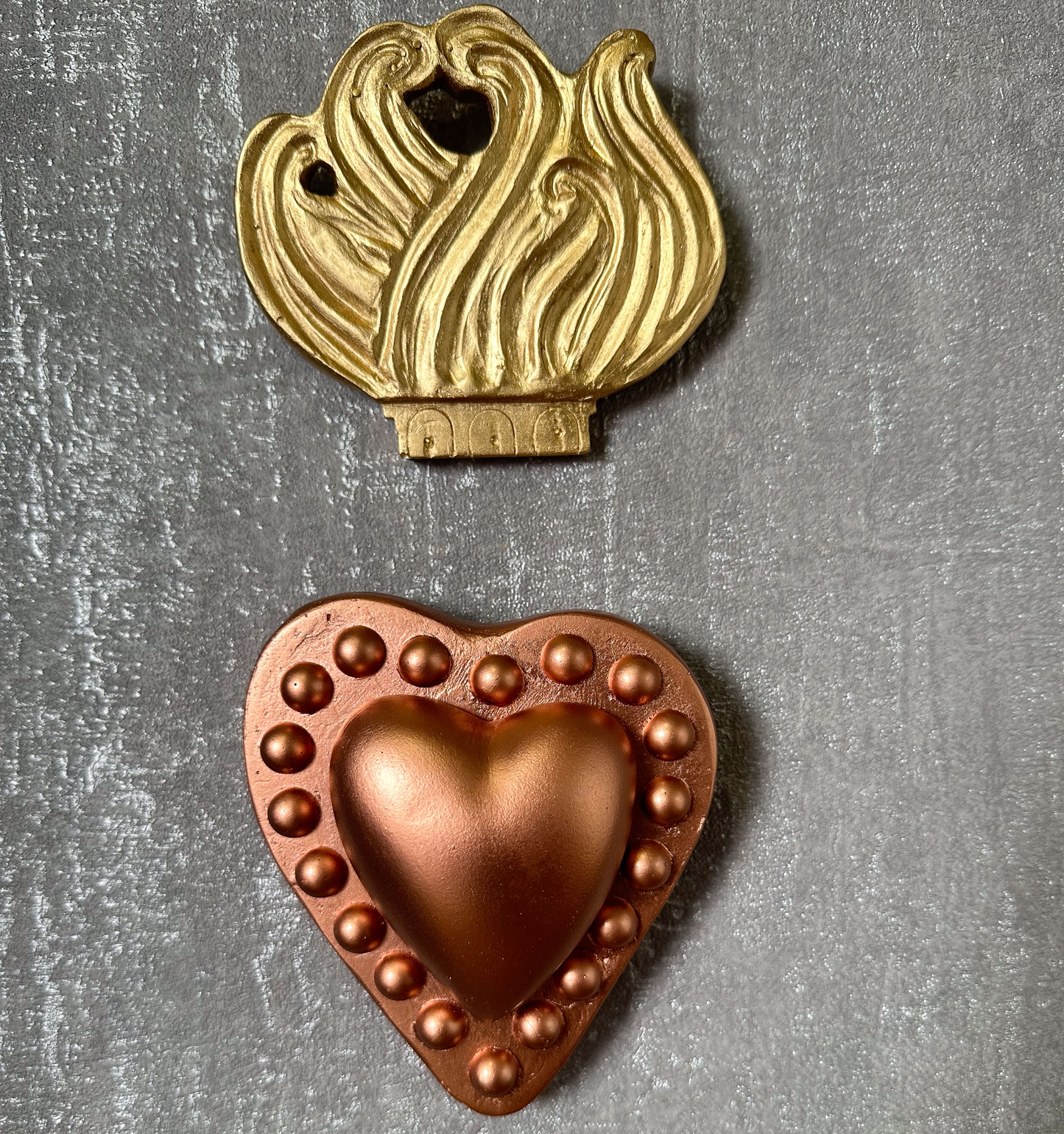 Ex-voto décoration murale coeur "Simple"