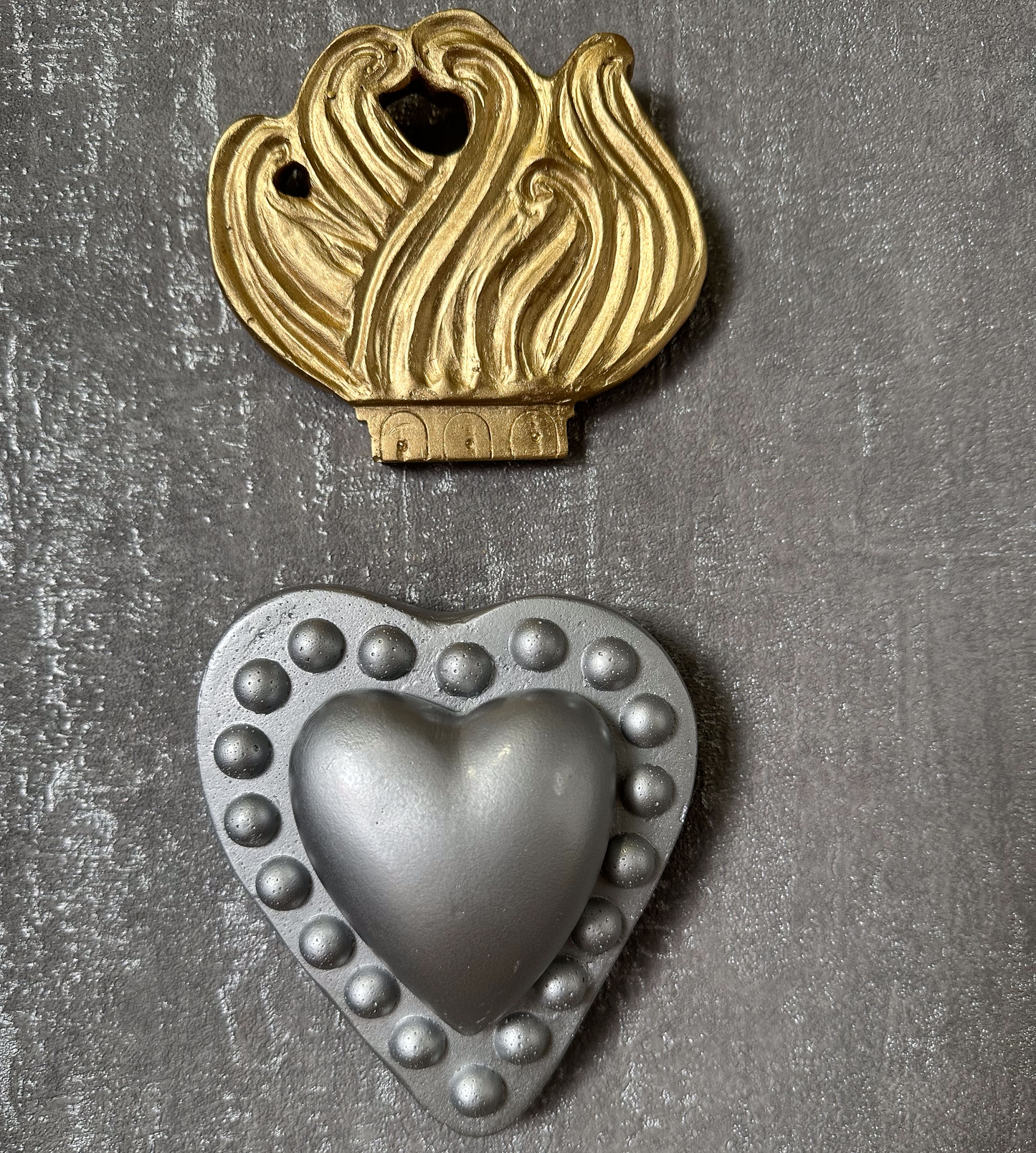 Ex-voto décoration murale coeur "Simple"