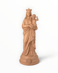 Statuette Bonne-Mère 30 cm couleur Beige Nut's – Notre-Dame de la Garde peinte à la main à Marseille