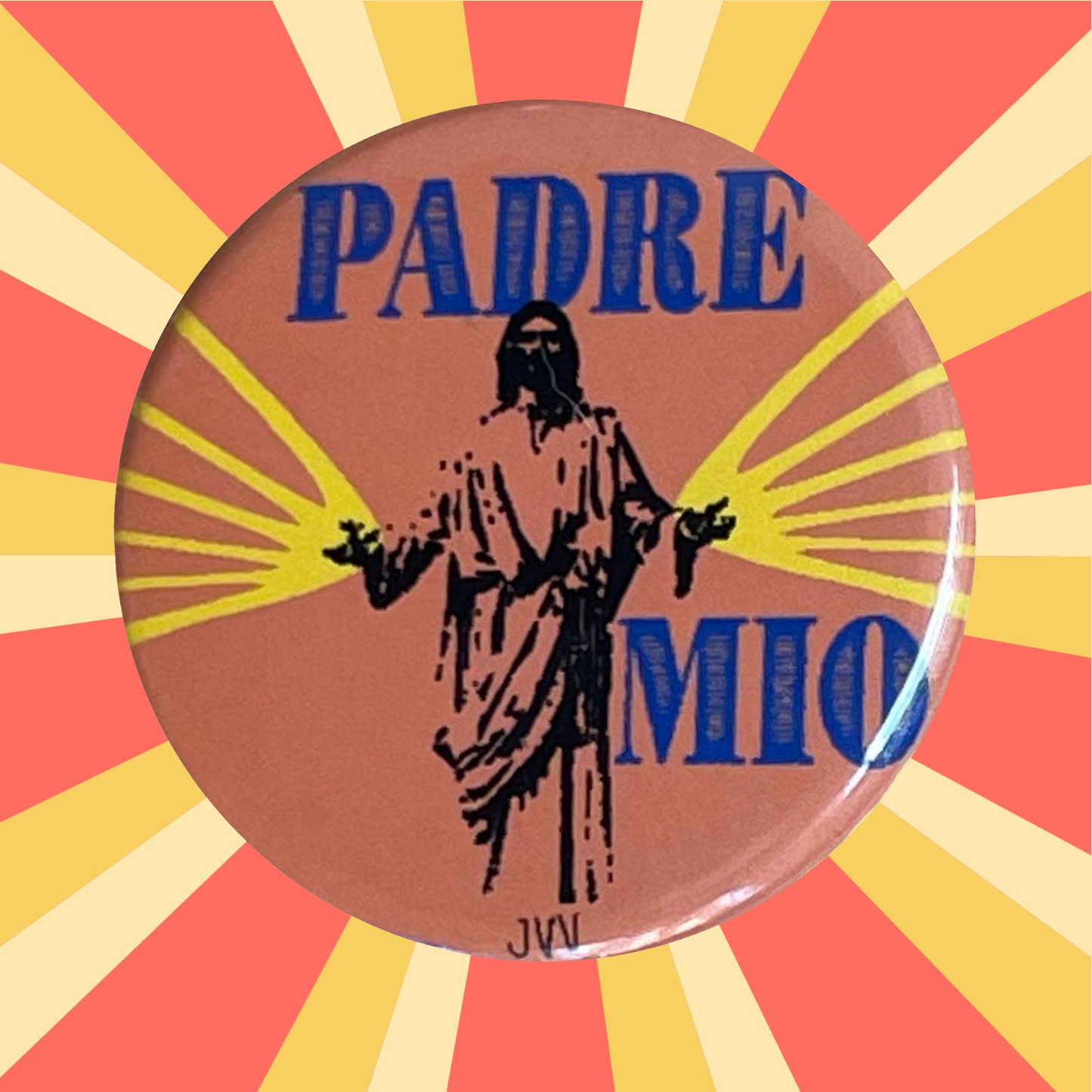 Broche & badge bouton rond pour vêtement spécial fête des pères !