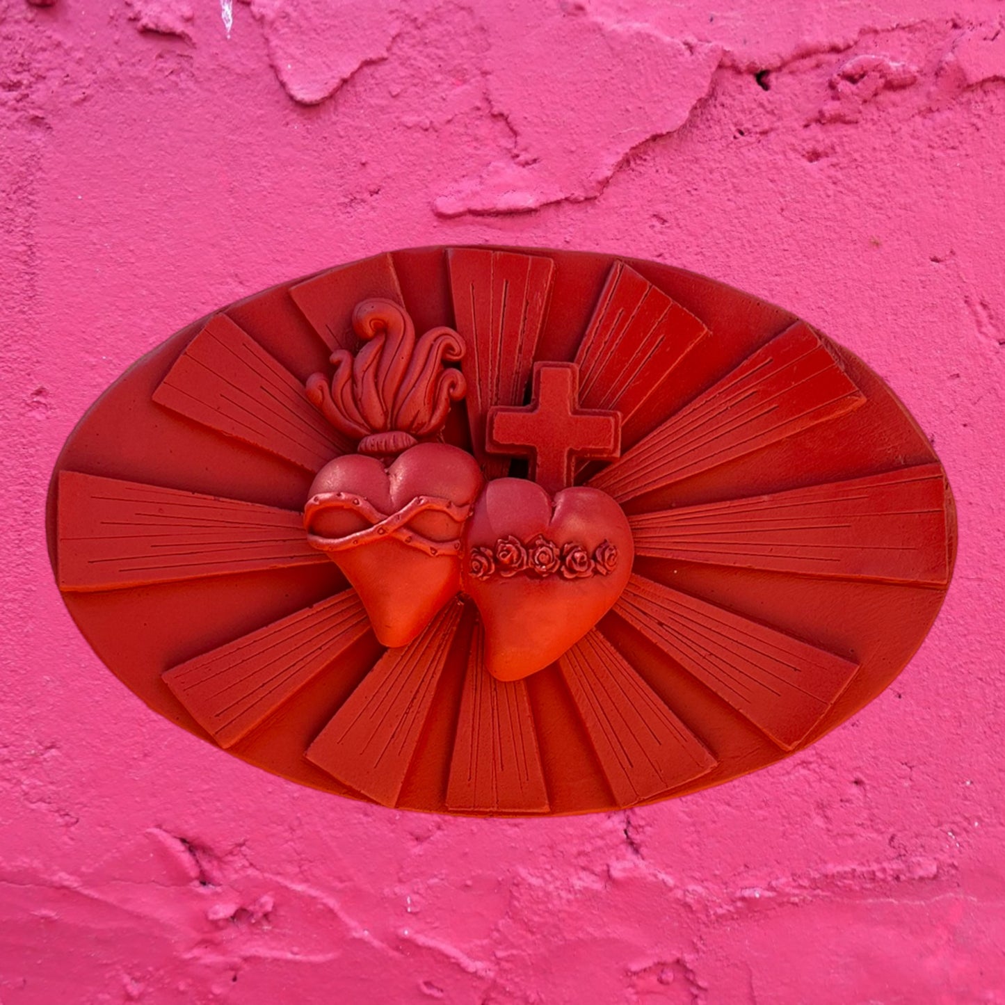 Ex-voto décoration murale "Toi et moi " (horizontale)