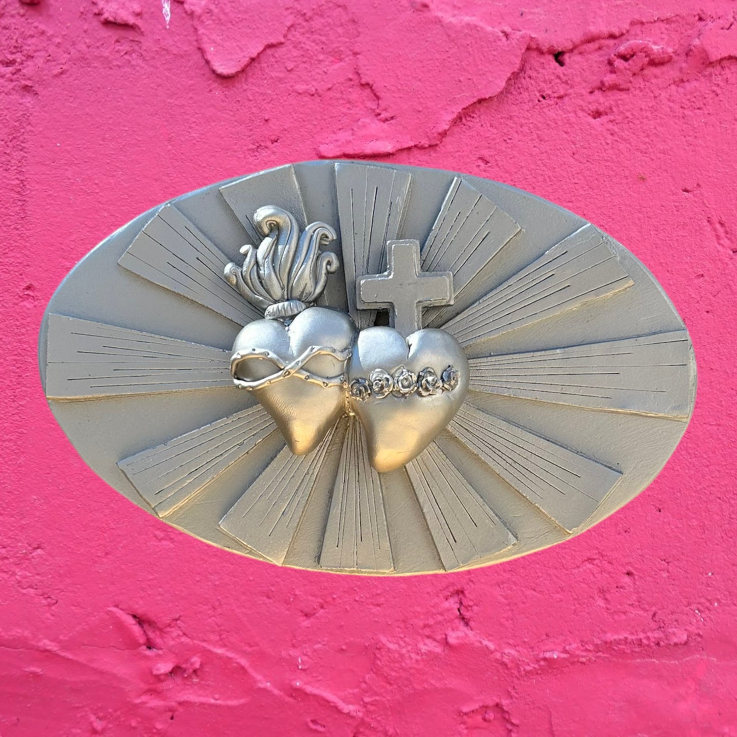 Ex-voto décoration murale "Toi et moi " (horizontale)