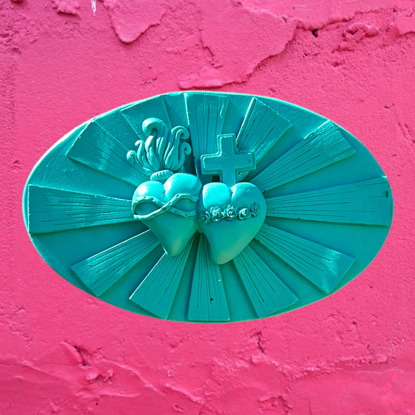 Ex-voto décoration murale "Toi et moi " (horizontale)