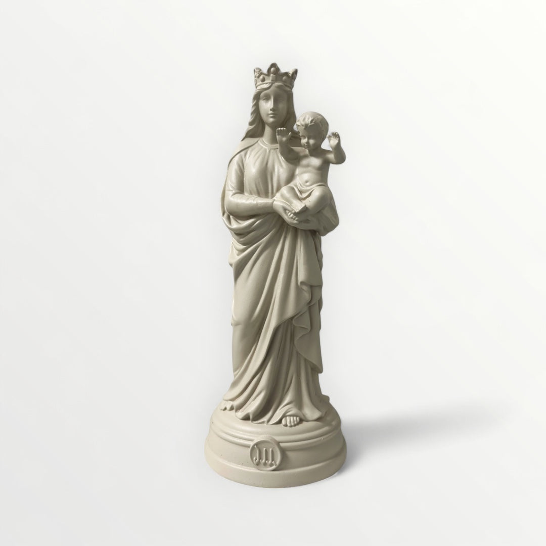 STATUETTE BONNE MÈRE 20CM LIN