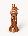 STATUETTE NOTRE DAME DE LA GARDE COULEUR CUIVRE