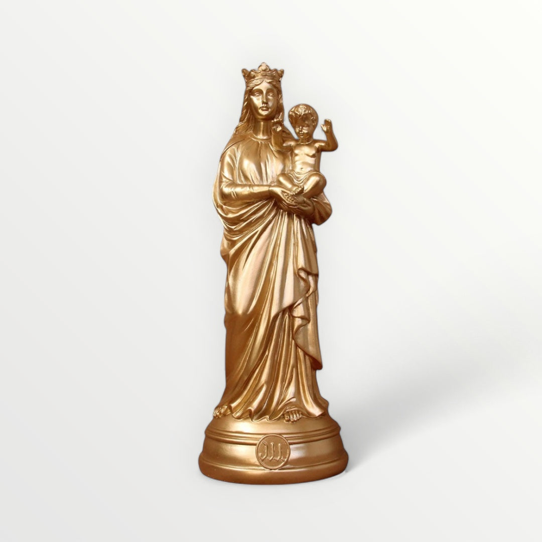 Statuette de la Vierge à l'enfant - Notre-Dame de la Garde or