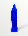 VIERGE MARIE DE LOURDE bleu indigo