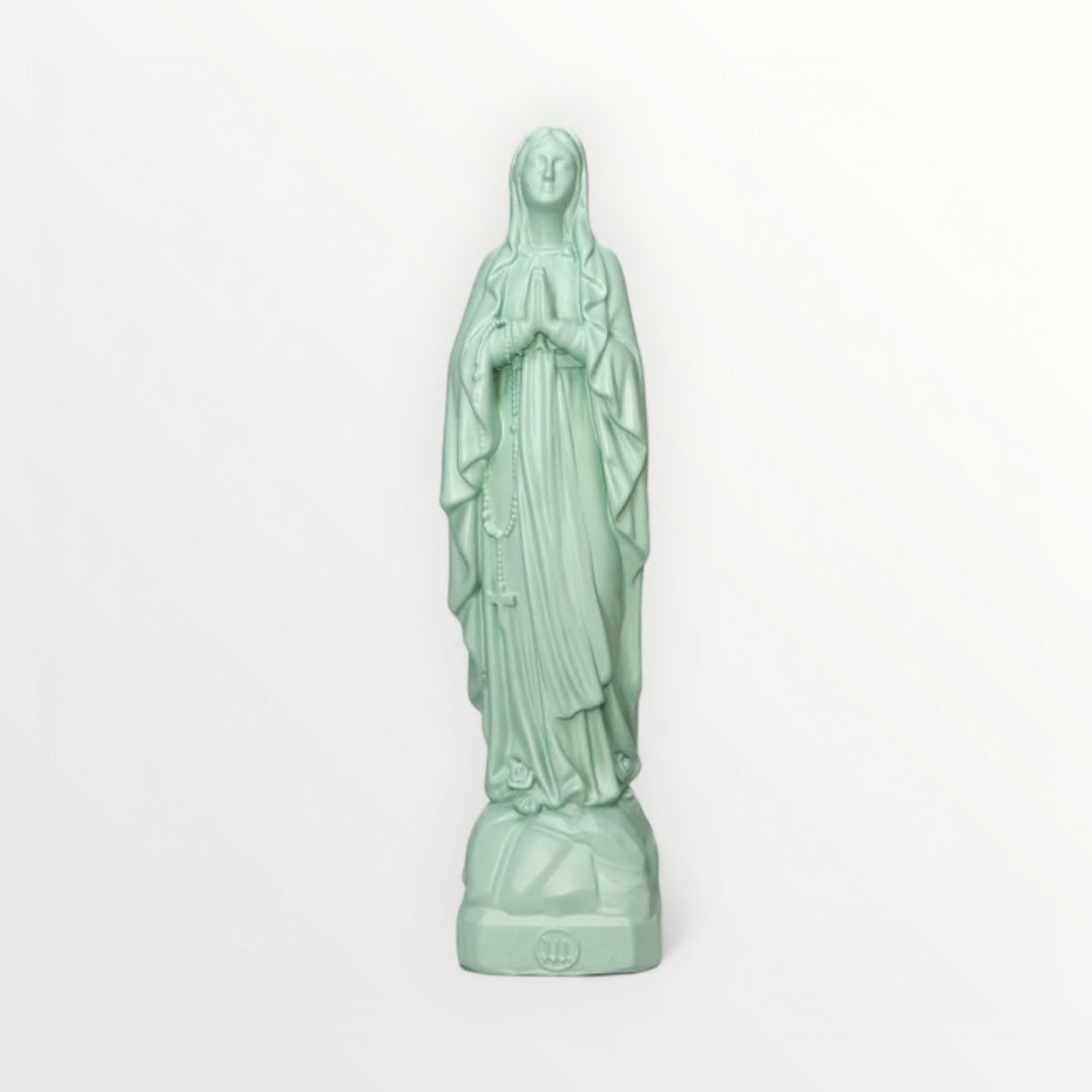VIERGE MARIE DE LOURDE bleu nuage