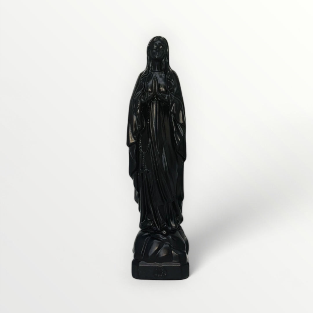 VIERGE MARIE DE LOURDE noir