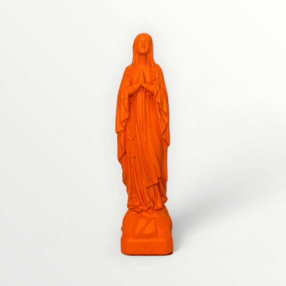 VIERGE MARIE DE LOURDE orange mandarine