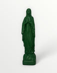 VIERGE MARIE DE LOURDE vert jungle