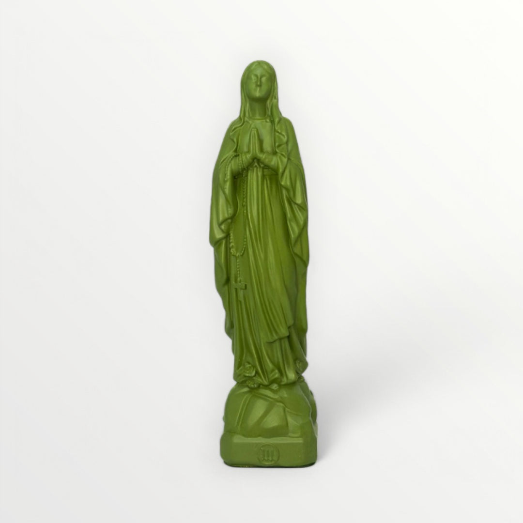 VIERGE MARIE DE LOURDE vert kaki
