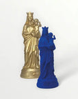 Statuette de la Vierge à l'enfant 20cm - Notre-Dame-de-la-Garde - Couleur intemporelle
