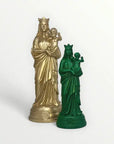 Statuette de la Vierge à l'enfant 20cm - Notre-Dame-de-la-Garde - Couleur intemporelle