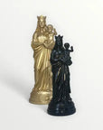 Statuette de la Vierge à l'enfant 20cm - Notre-Dame-de-la-Garde - Couleur intemporelle