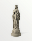 Statuette de la Vierge Marie aux Fleurs - Couleur intemporelle