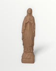 Vierge Marie de Lourdes 12 cm beige nut's