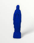 Vierge Marie de Lourdes 12 cm bleu indio