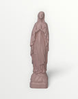 Vierge Marie de Lourdes 12 cm rose poudré