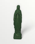 Vierge Marie de Lourdes 12 cm vert jungle
