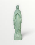 Vierge marie de Lourde 23cm bleu nuage