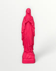Vierge marie de Lourde 23cm rose pink