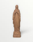 Vierge marie de lourdes 30cm beige nut's