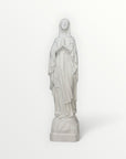 Vierge marie de lourdes 30cm blanc