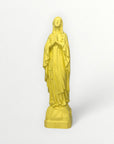Vierge marie de lourdes 30cm citron
